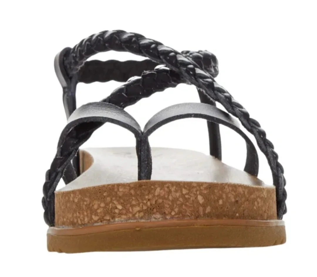 ❣️ New Blowfish Foxtail Black Vegan Leather Sandals size 6 image indicator(3)