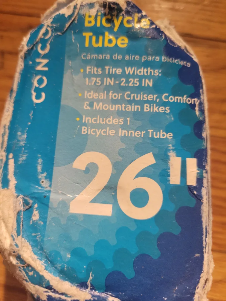 CONCO 26" Bicycle Tube - New thumbnail
