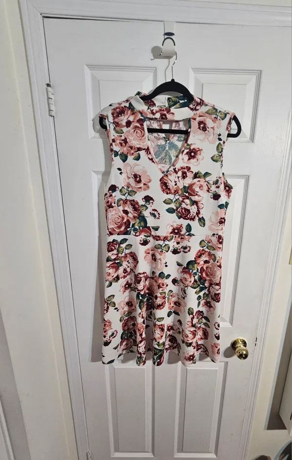 Floral Sleeveless Dress thumbnail