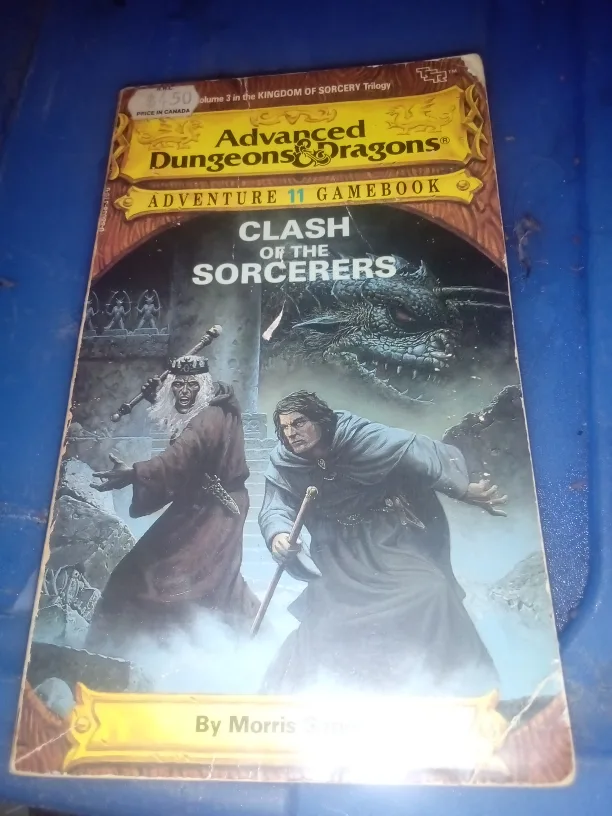 Advanced Dungeons & Dragons Adventure 11 Gamebook thumbnail