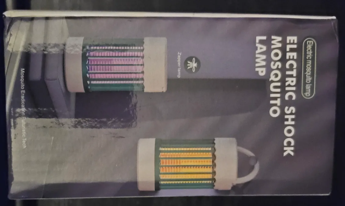 New Electric Mosquito Zapper Lamp - New in Box thumbnail