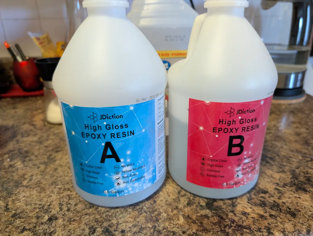 JDiction High Gloss Epoxy Resin - 0.5 Gallon thumbnail