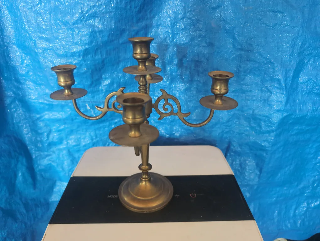 Vintage Brass Candelabra thumbnail