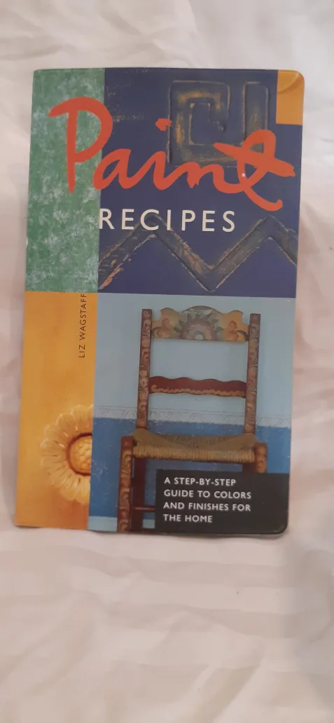 Paint Recipes Book by Liz Wagstaff thumbnail