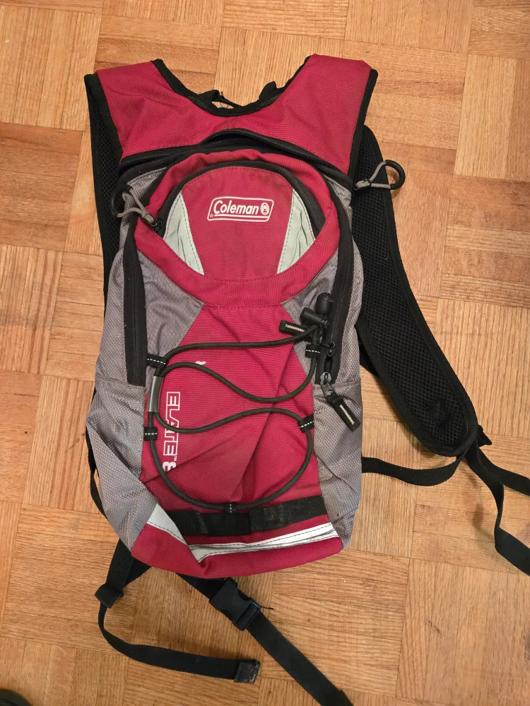 Coleman Elite 3 Hydration Pack - Red/Grey thumbnail