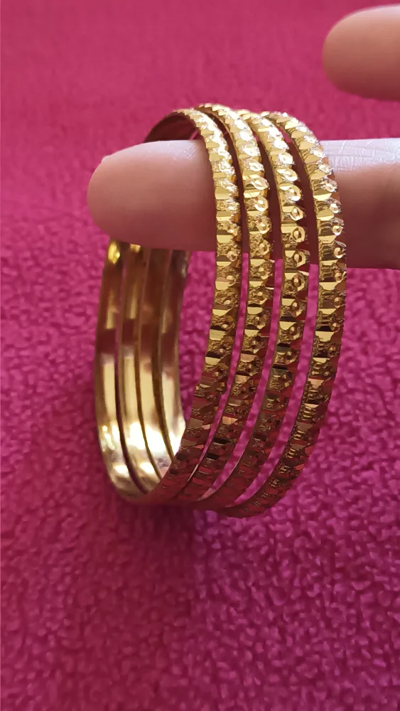 Faux Gold Bangles thumbnail