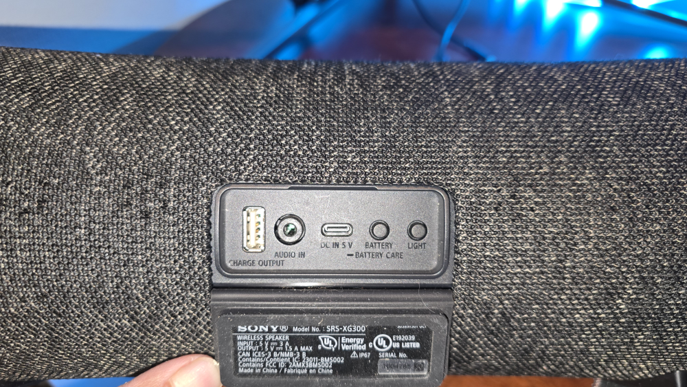 Sony XG300 X-Series Portable Wireless Speaker - photo 3