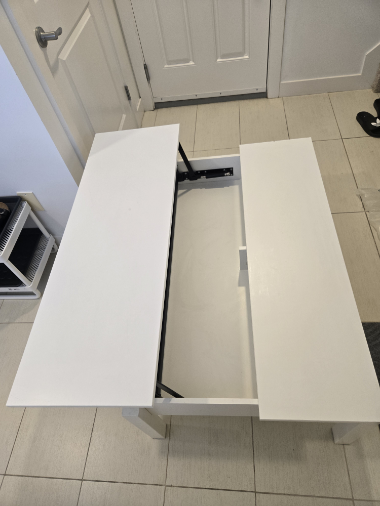 IKEA Trulstorp White Coffee Table - photo 4