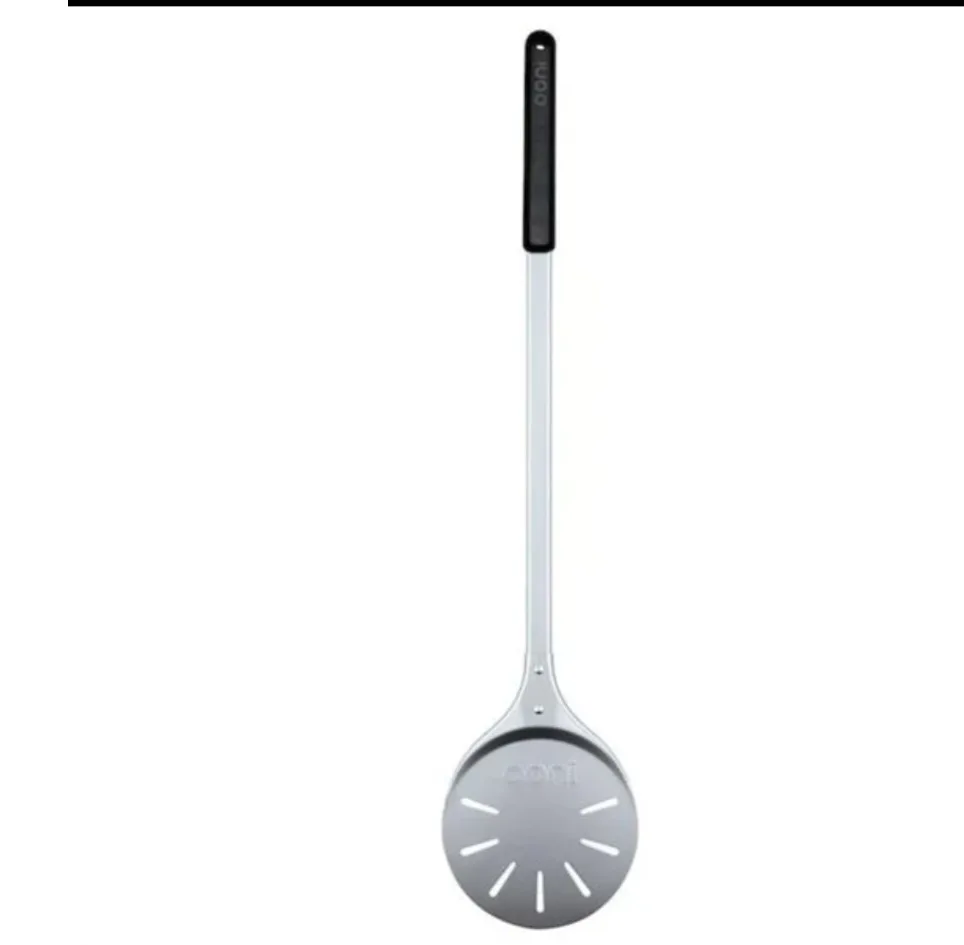 New Ooni 7 x 32 x 1-inch Stainless Steel Round Pizza Peel thumbnail