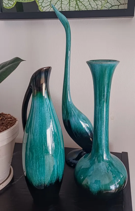 Vintage Blue Mountain Pottery Trio thumbnail