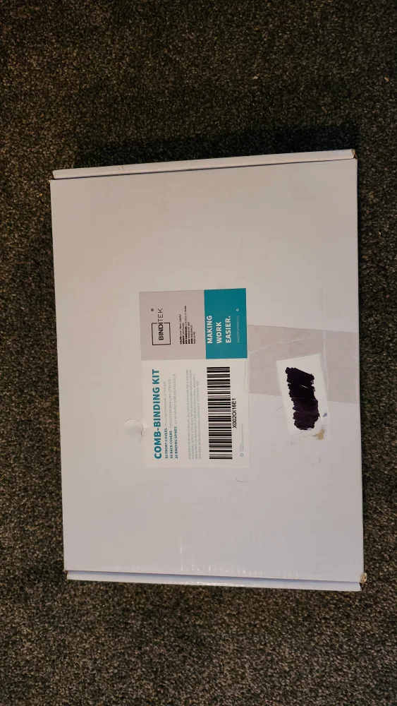 Bindtex Comb-Binding Kit, New in Box thumbnail