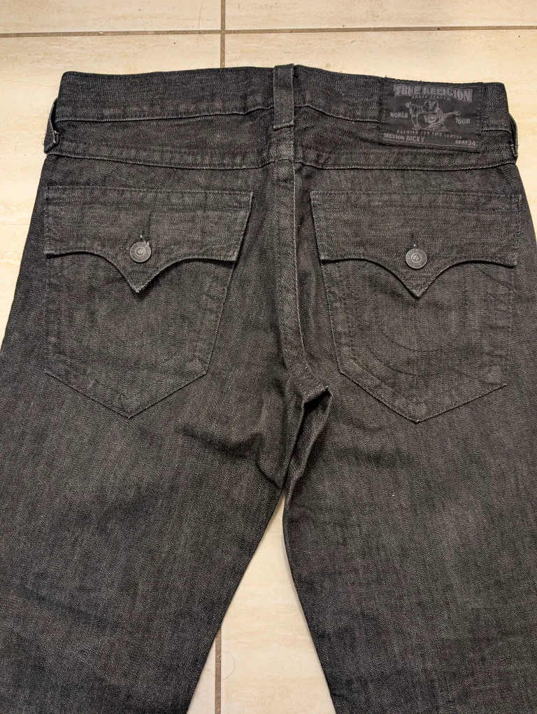 True Religion Ricky Jeans - Size 34 thumbnail