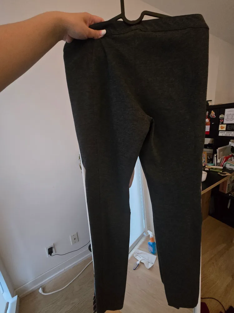 Joe Fresh Dark Grey Pants (Size 6) thumbnail