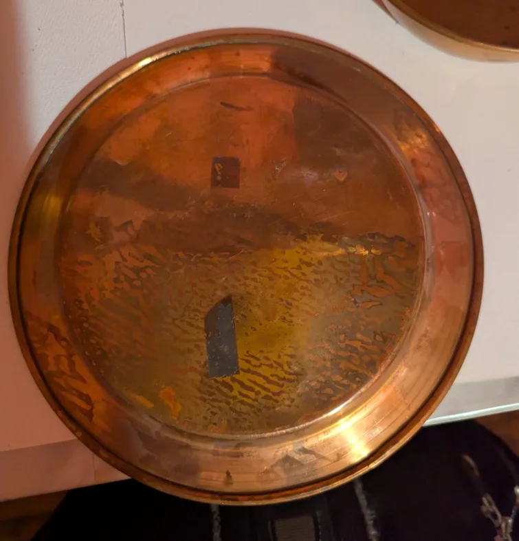 Vintage Copper Decorative Plate image indicator(2)