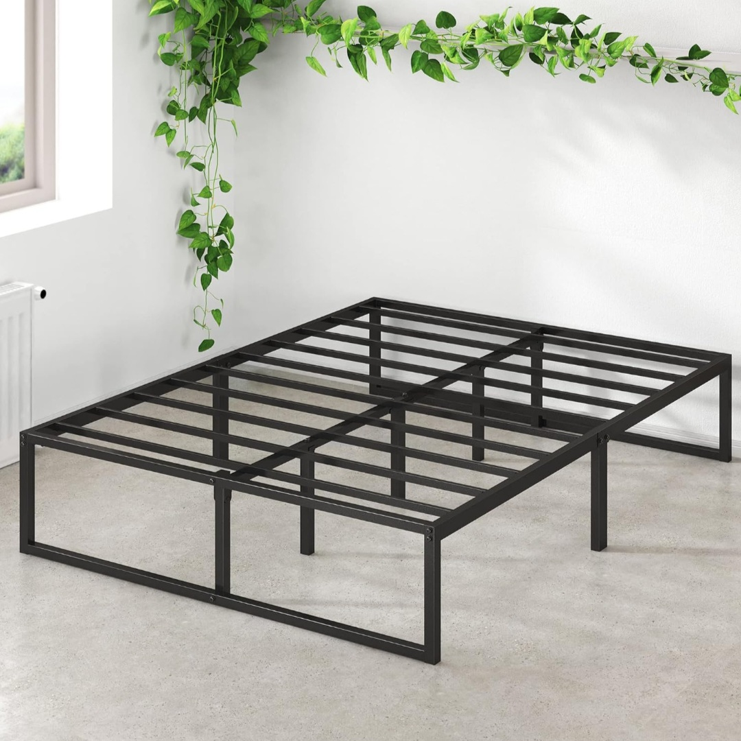 Metal Platform Bed Frame - King Size