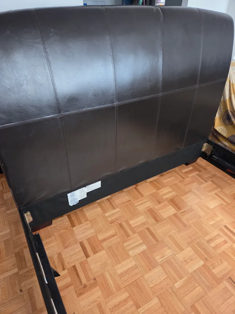 Queen Size Bed Frame - Dark Brown image indicator(2)