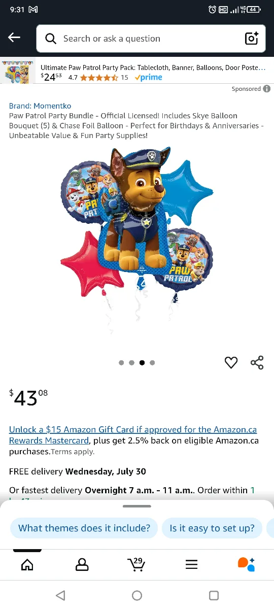 New Paw Patrol Party Bundle thumbnail