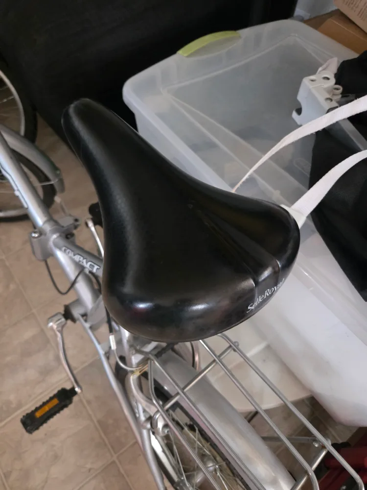 2 Like New NEXT Compact Folding Bicycles With Kickstands. image indicator(8)