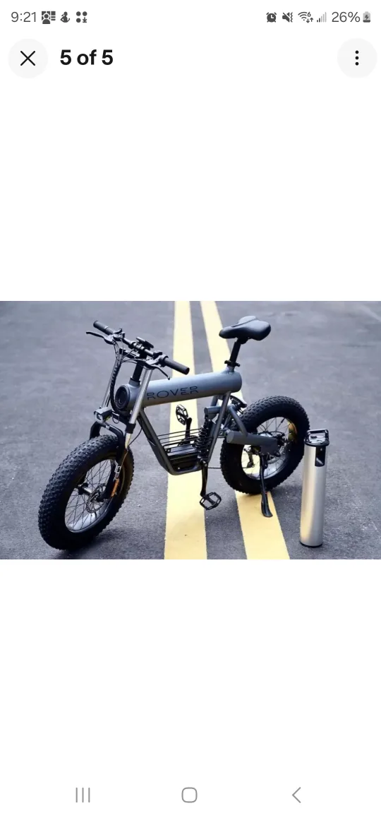 Rumble Motors Rover Ebike thumbnail