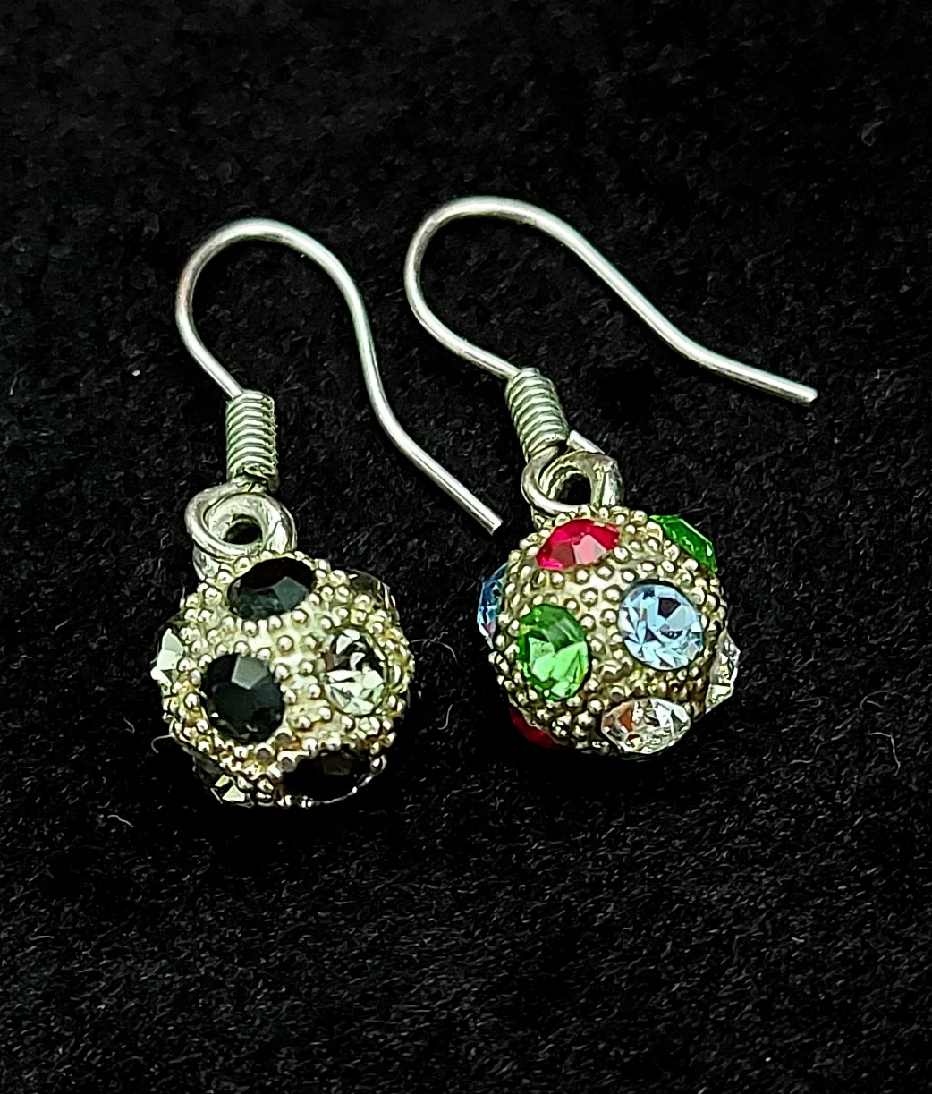 Sparkly Ball Drop Earrings thumbnail