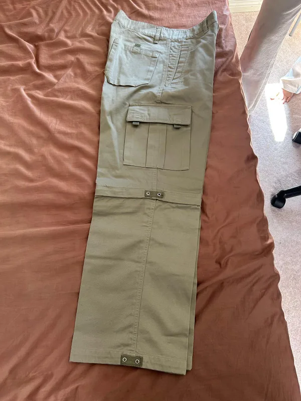 K.K. Collection Convertible Outdoor Cargo Zip off Pants thumbnail