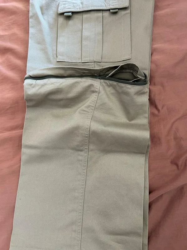 K.K. Collection Convertible Outdoor Cargo Zip off Pants image indicator(2)