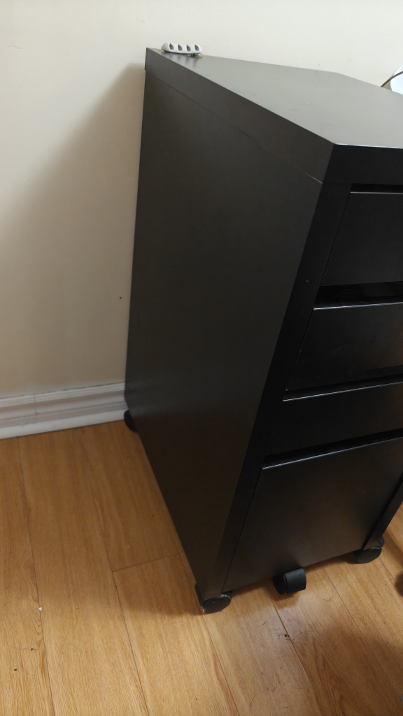 IKEA MICKE Black-Brown Drawer Unit - photo 5