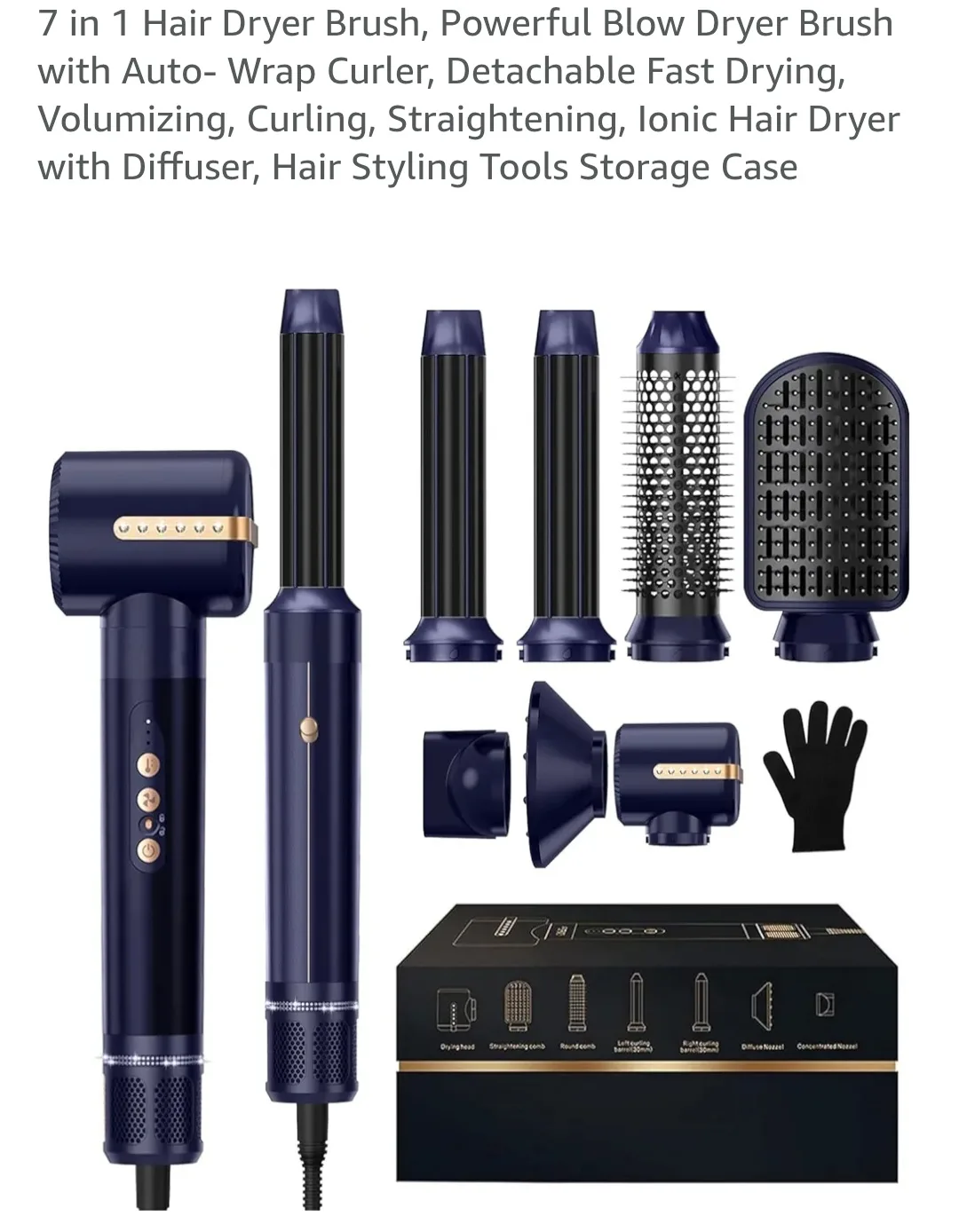 7-in-1 Hair Dryer Brush Set thumbnail