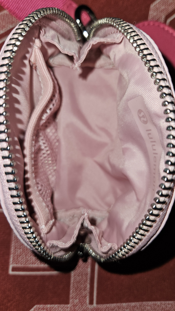 Lululemon Dual Pouch Wristlet Wallet, Pink/Red - photo 2