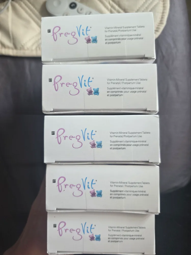 PregVit Vitamin Mineral Supplement Tablets thumbnail