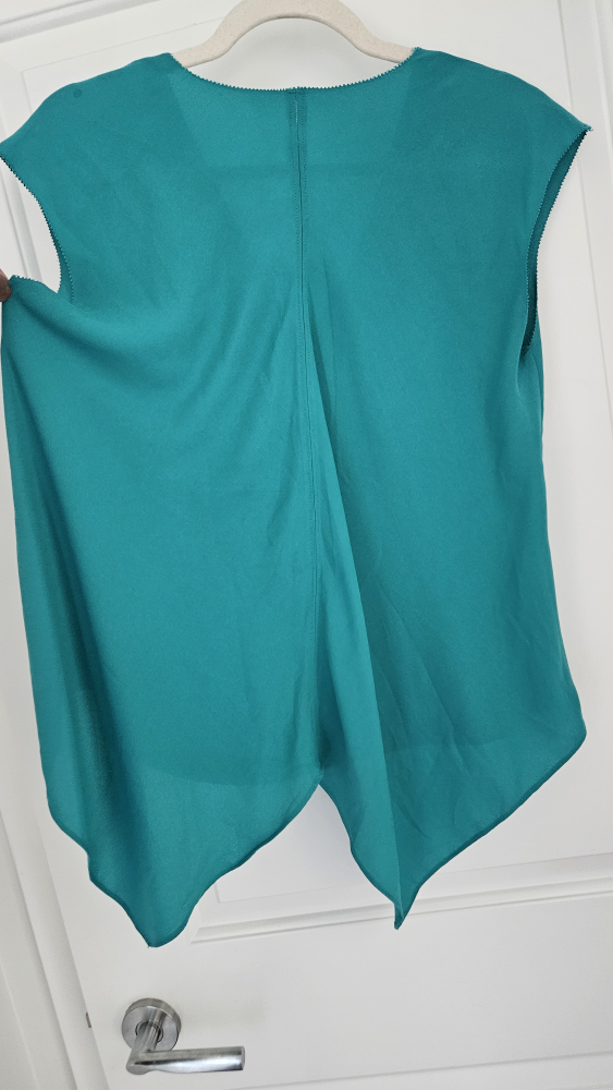 Rachel Roy XS Green High-Low Blouse - photo 4