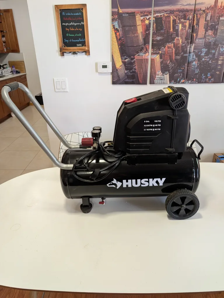 Husky 8 Gal Portable Air Compressor - 150 PSI thumbnail