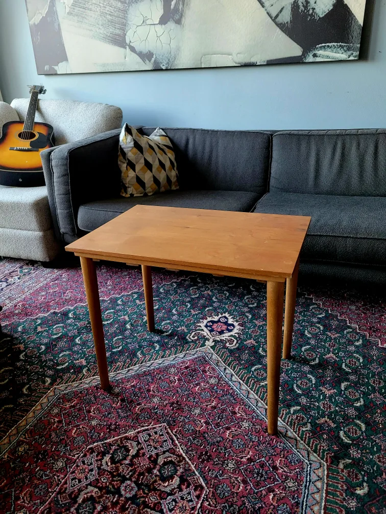 MCM Danish Teak Compact Coffee Table thumbnail