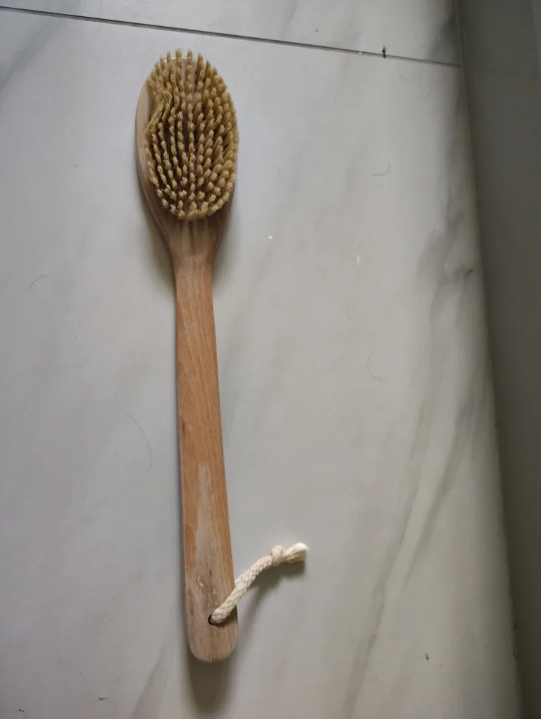 Wooden Bristle Body Brush thumbnail