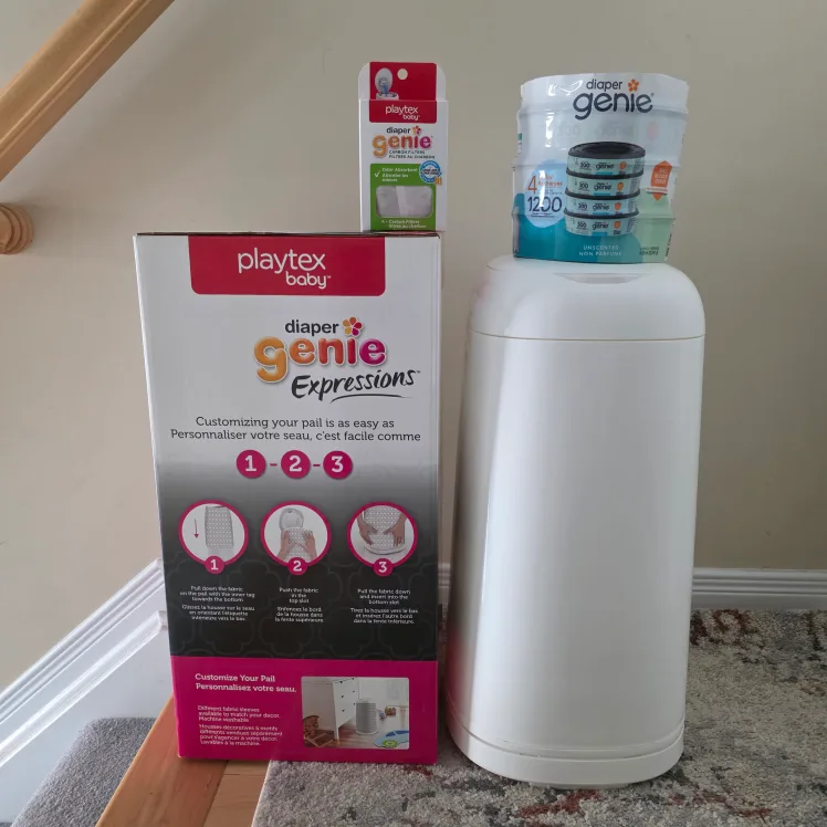 Playtex Diaper Genie Expressions Pail with Refills thumbnail