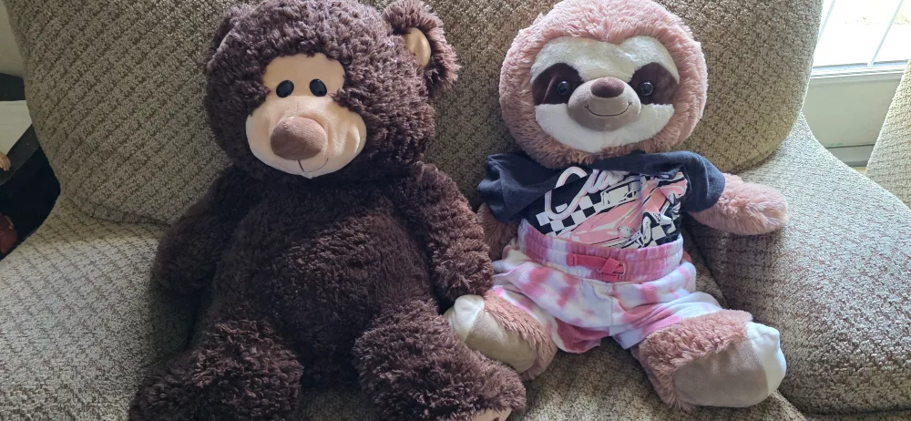 Two Plush Stuffed Animals thumbnail