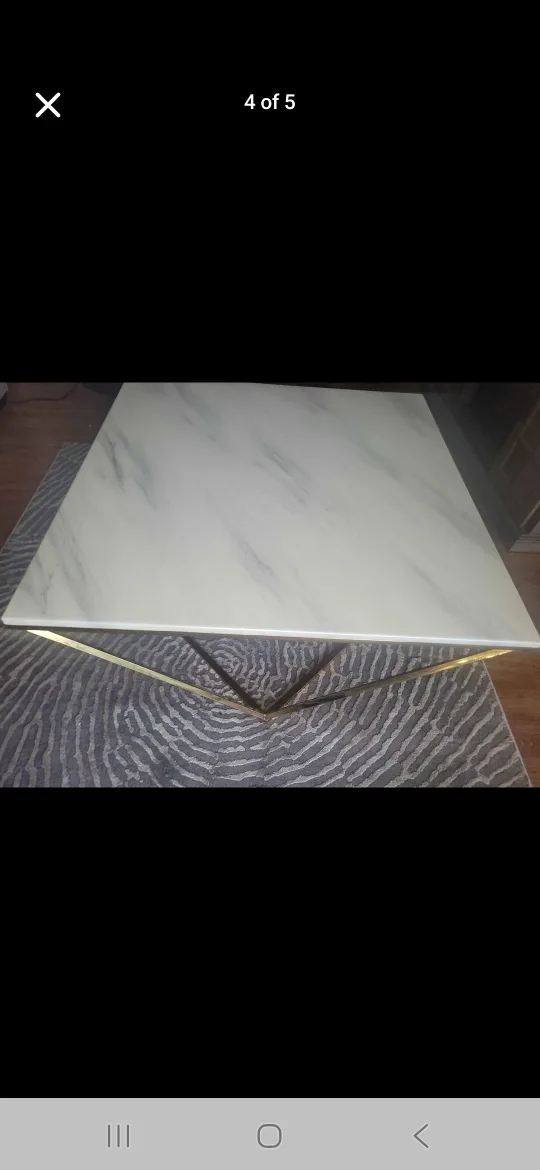 Marble Top Coffee Table thumbnail