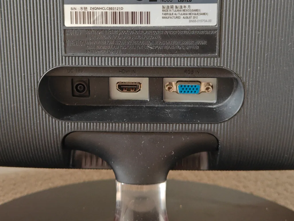 Samsung S27B350H - 27" LED Computer Monitor Display image indicator(8)