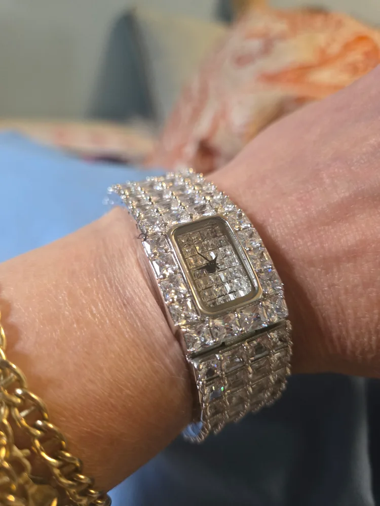 Sparkly Silver Watch thumbnail