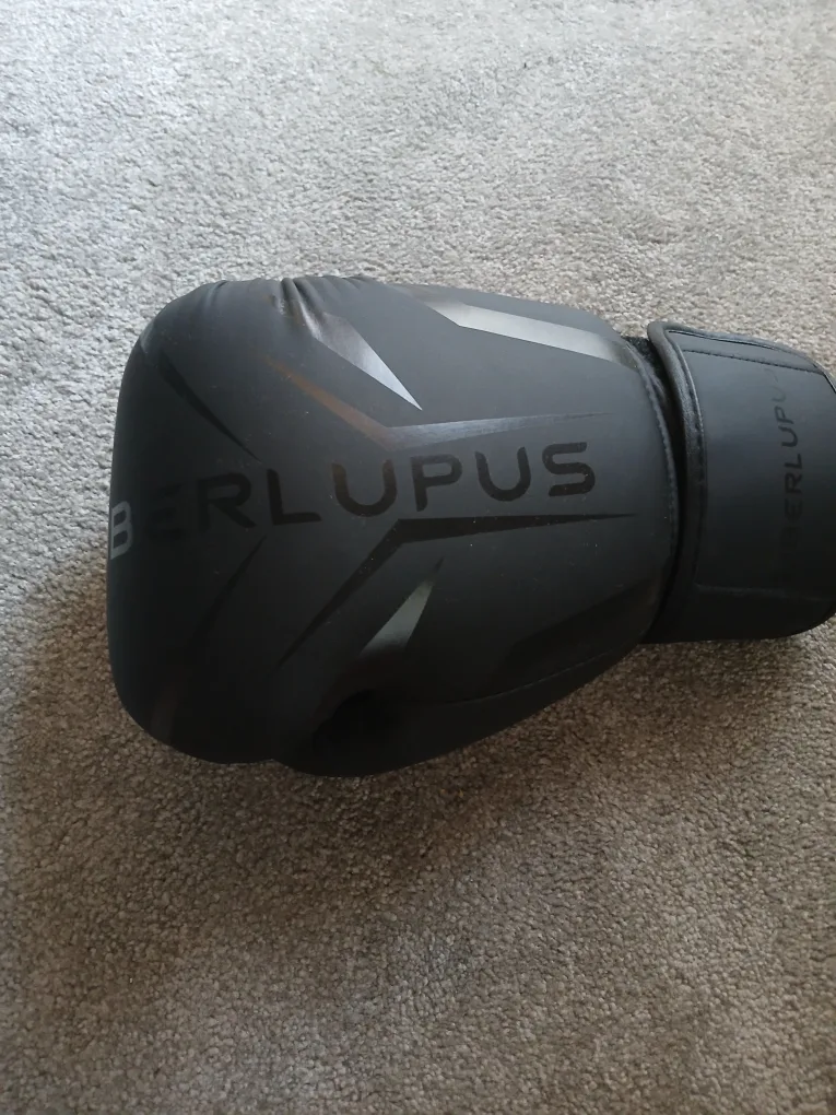 Liberlupus Boxing Gloves - 10oz - Black image indicator(2)