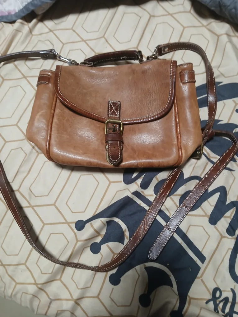 Roots Leather Satchel Bag thumbnail
