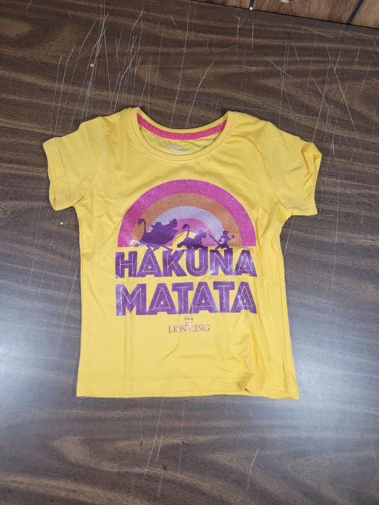 Disney Lion King Hakuna Matata T-shirt - Size 4T thumbnail