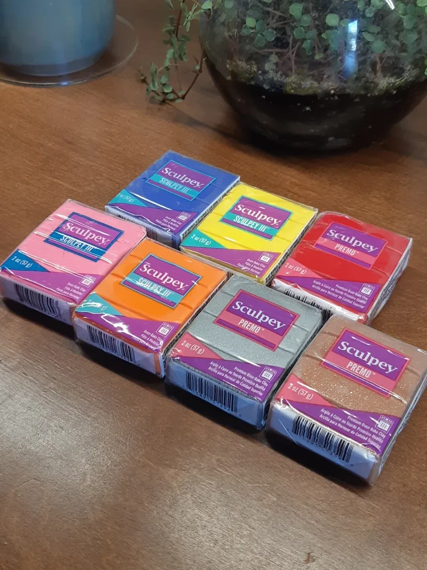 Sculpey Polymer Clay - 7 pack bundle thumbnail