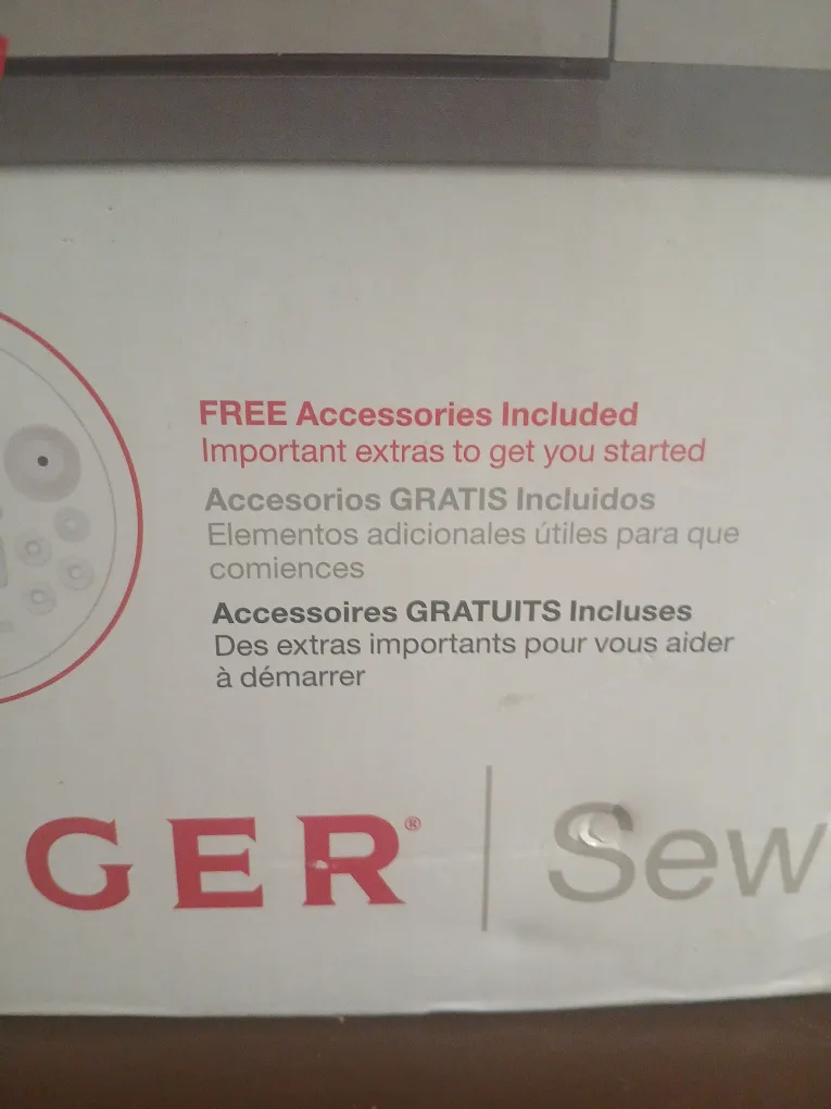 Singer Heavy Duty Sewing Machine in the box image indicator(6)