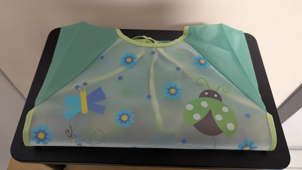 Kids Washable Long Sleeve Bibs - Set of 3 ~ *NEW* image indicator(5)