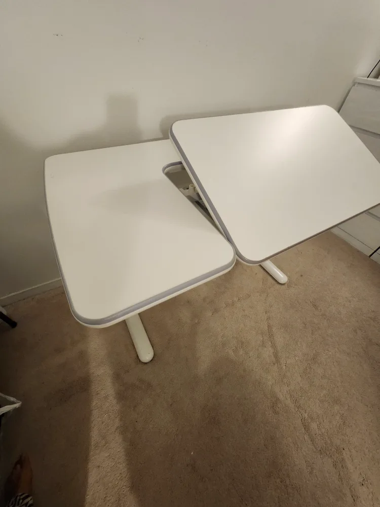 Adjustable Height Desk - White image indicator(2)