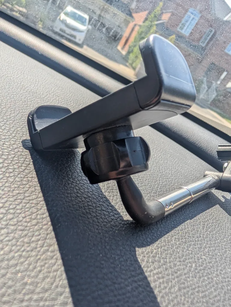 EUC - Rearview Mirror Car Phone Mount image indicator(5)