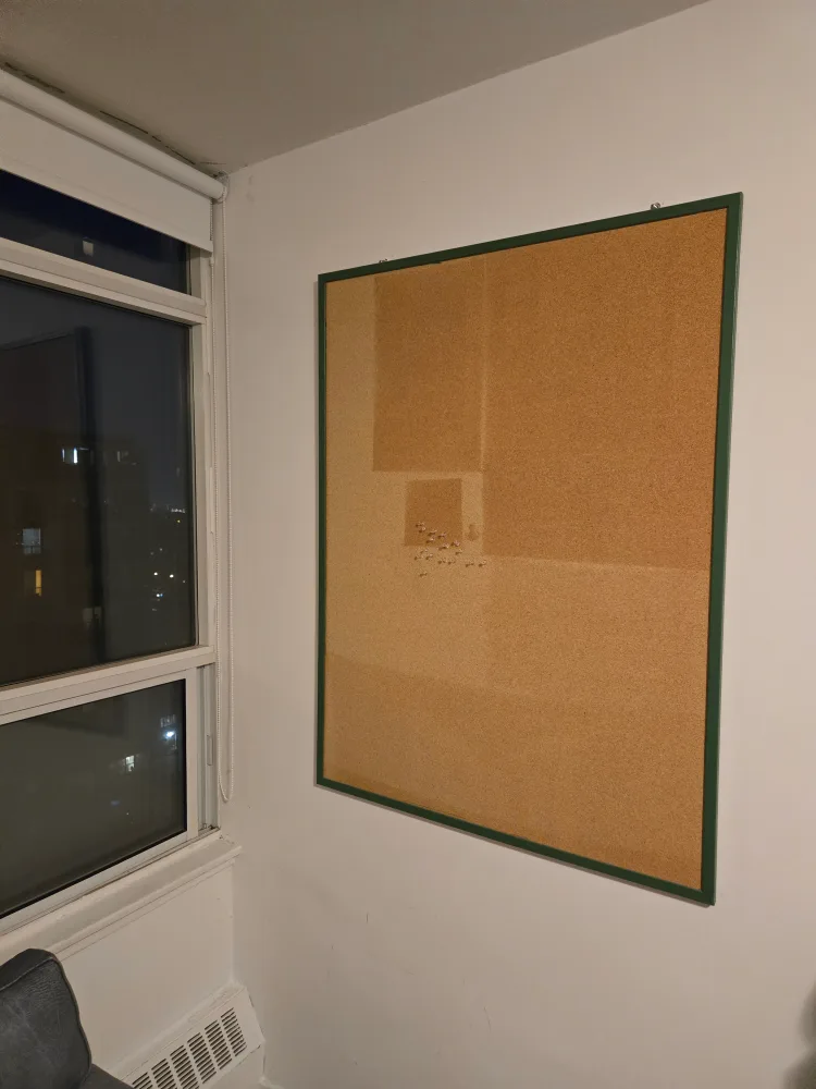 Cork Board with Green Frame thumbnail