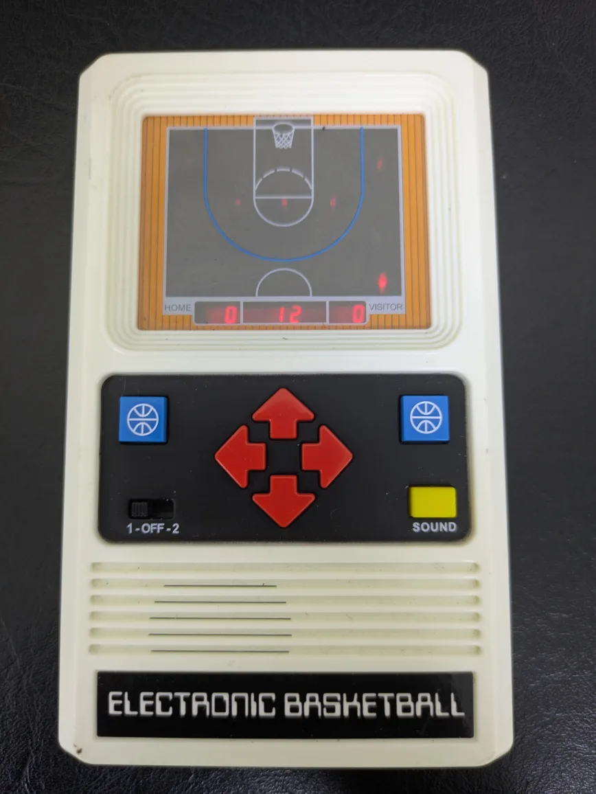 Electronic Basketball Handheld Game thumbnail