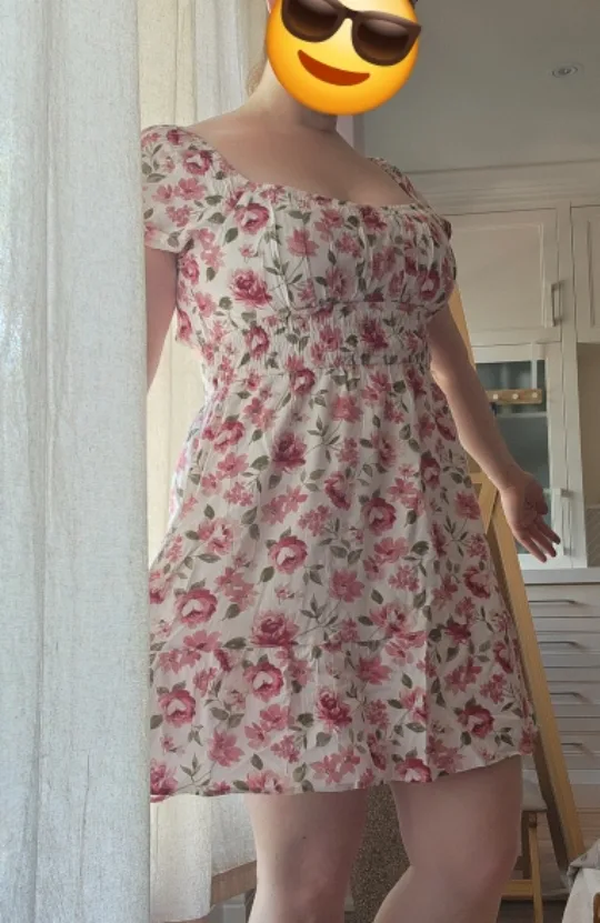 Cottagecore Floral Mini Dress thumbnail